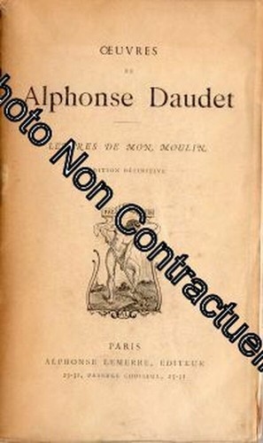 Oeuvres alphonse daudet - oeuvres,