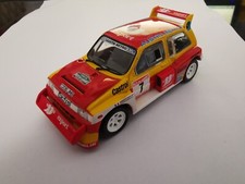 RCA146 voiture 1/43 IXO Altaya Rallye : MG METRO 6R4 D.Auriol #7