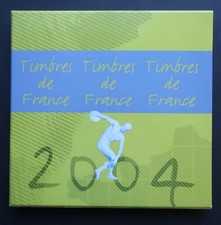 LE LIVRE DES TIMBRES FRANCE 2004 COMPLET