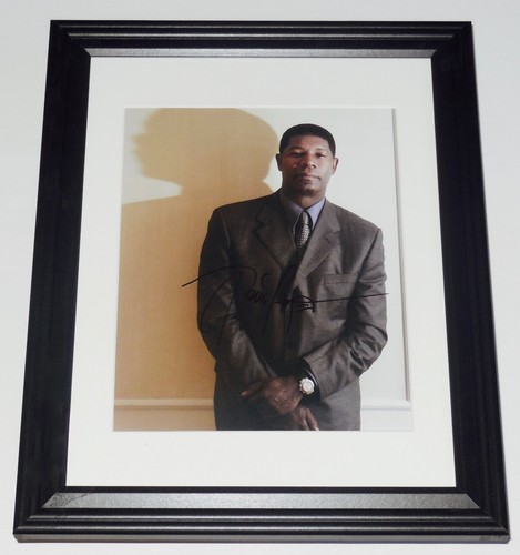 Dennis haysbert autographed - dennis,