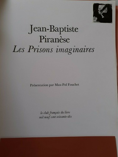 Les prisons imaginaires par - les,