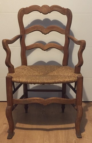 Fauteuil ferme paillé - de,