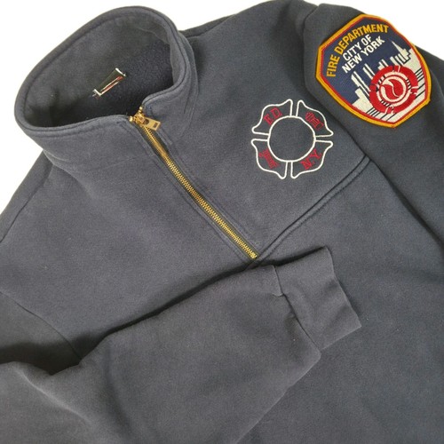 Fdny union line zip fleece - union,