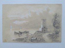 dessin original drawing 19ème