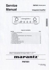Manuel De Service Pour Marantz