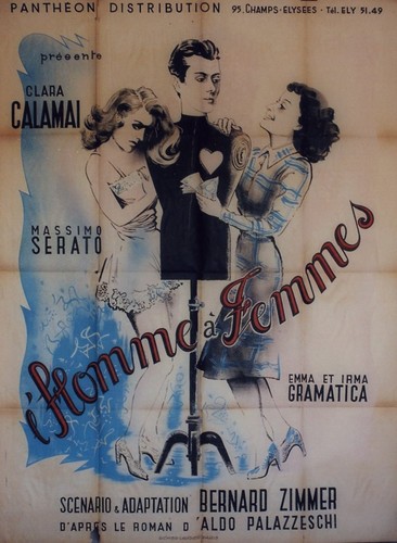 Homme femmes affiche - "l'homme, a