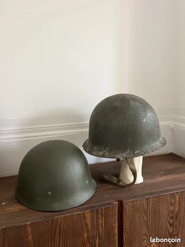 Casque militaire métallique