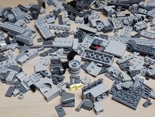 LEGO NOIR POLICE HERO COURSE AUTRES VRAC 1,2KG (LOT NOIR/GRIS)