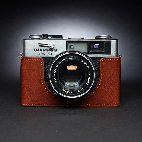 Genuine leather camera bag - genuine,
