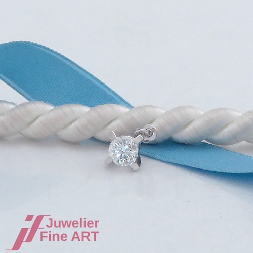 Pendentif solitaire brillant - ,