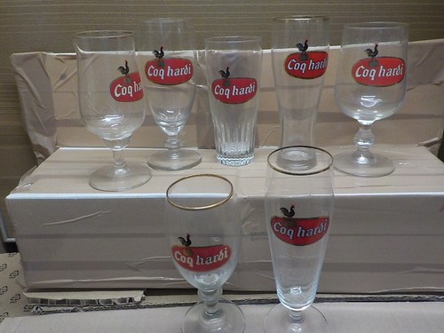 Verre ancien biere - verre,