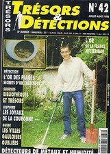 TRESORS ET DETECTIONS  N°42 1998   /  DETECTION DETECTEURS DE METAUX TRESORS