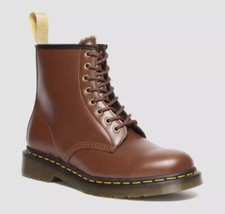 Dr Martens Doc 8 Trou 1460 Végétalien Marron Borg 31136203 Doc
