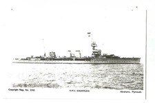 BATEAU MARINE DE GUERRE NAVIRE ROYAL NAVY   HMS DAUNTLESS