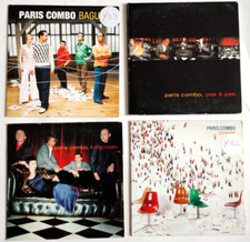 PARIS COMBO ♦ Lot 4 x CD Promo ♦ BAGUEE + PAS A PAS + LIVING ROOM + CALENDAR (EP