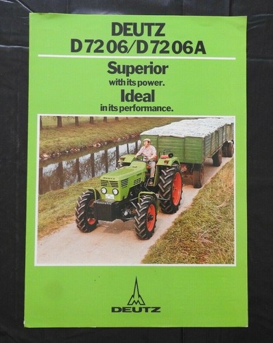 Brochure vente tracteur - vente, du