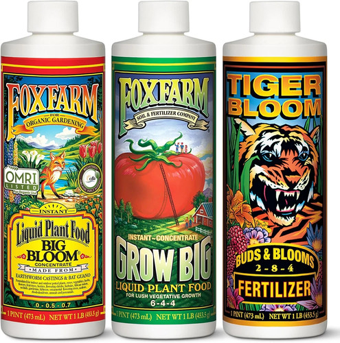 Foxfarm soil liquid trio pack - soil,