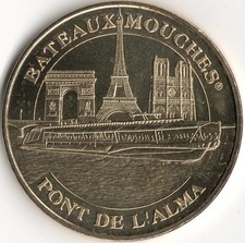 Monnaie de Paris - PARIS - BATEAUX-MOUCHES - PONT DE L'ALMA 2025