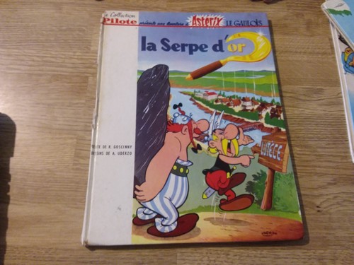 Asterix serpe d or - asterix, 3eme