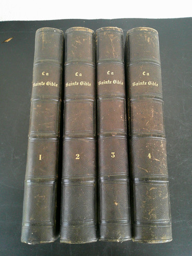 Sainte bible livres anciens - livres,