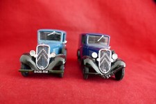 1/43 CITROEN Rosalie 500 kg - 2 voitures 1934 - Universal Hobbies - Sans boite