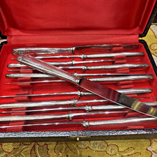 12 petits couteaux metal