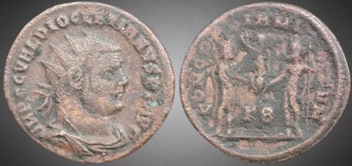 Pièce ancienne dioclétien - de,
