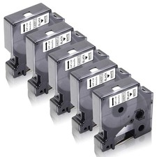 5x Compatible pour Ruban D1