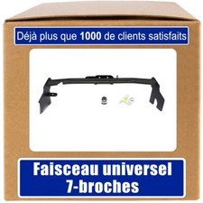 Pour Toyota Hiace Furgon 95-12 Attelage fixe+faisc. 7b uni. Compl.