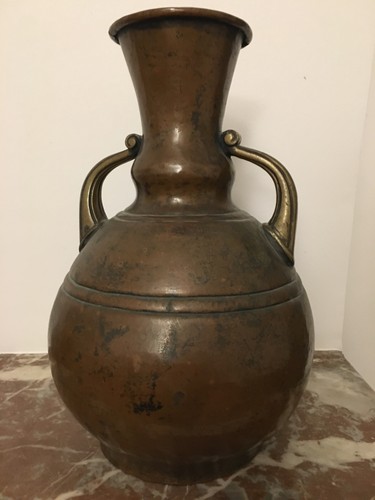 Ancien grand vase cuivre - grand,