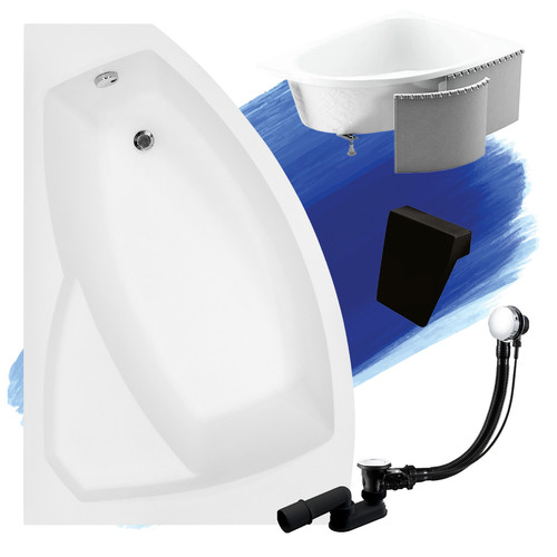 Baignoire bain angle 170x110 - bain, d'angle