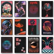 Abstract Futurism Wall Art