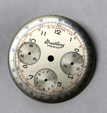 dial Jean Singer for  Breitling Premier venus 178  32 mn  Vintage  chronograph