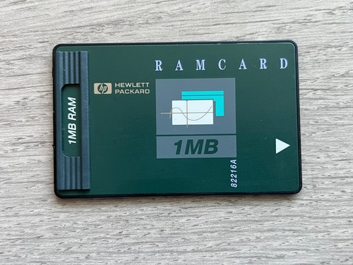 1mb ram card - hp,