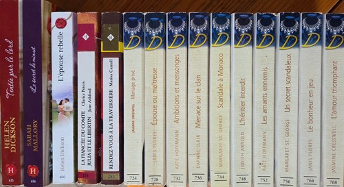 Lot livres harlequin - lot, 15
