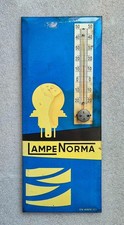Glaçoide publicitaire Thermomètre Lampe NORMA - 26x10.5cm