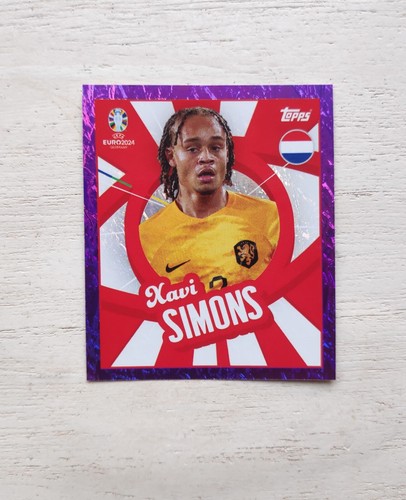Topps euro 2024 - topps, xavi