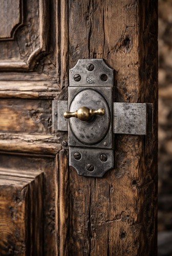 Ancien locquet verrou - , targette