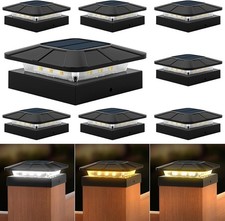 Solar Post Cap Lights 3 Modes