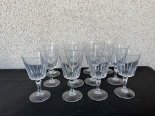 12 verres Cristal d’Arques modèle Versailles