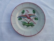 Assiette de l'est décor Oiseau ancien objet de collection diamètre 23,8 cm