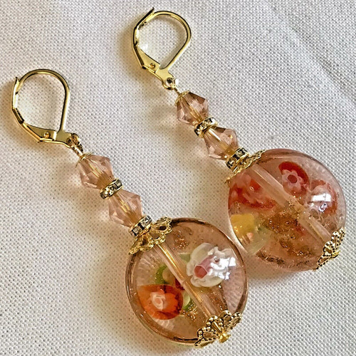 Belles boucles perles - boucles,