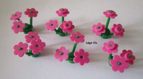 Lego fleurs flowers 3741 - lego,