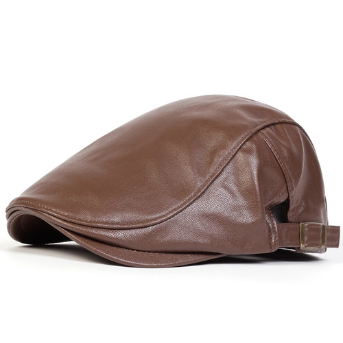 Casquette béret homme cuir - béret,