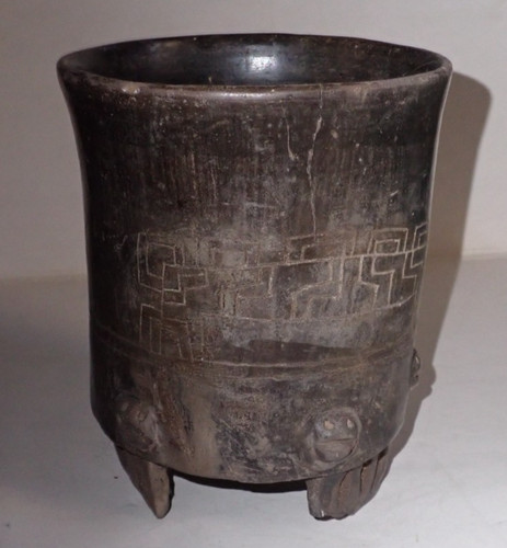Vase tripode terre cuite - vase,