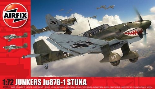 Airfix a03087a junkers - a03087a, ju87b-1