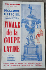 Rare 1955 programme finale