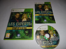 Jeu Xbox 360 - Les Experts 