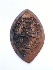 empreinte de SCEAU MEDIEVAL à