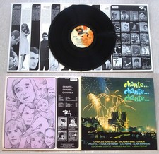 CHANTE CHANTE CHANTE -LP BARCLAY Holl.  AZNAVOUR-BREL-DALIDA-FERRÉ-FERRAT… BIEM